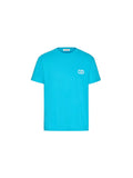 Valentino Garavani VLogo Signature Cotton T-Shirt – Turquoise