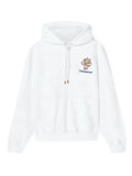 Casablanca Logo Hoodie – White