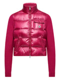 Moncler Padded Knit Cardigan – Fuchsia